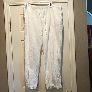 Liz Claiborne white long pants